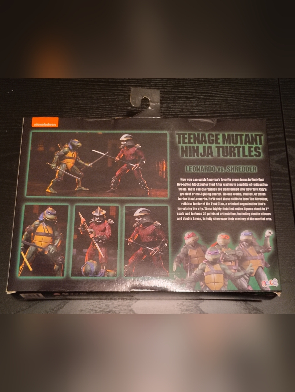 TMNT Leonardo And Shredder Action Figure Set - Picture 2 of 3